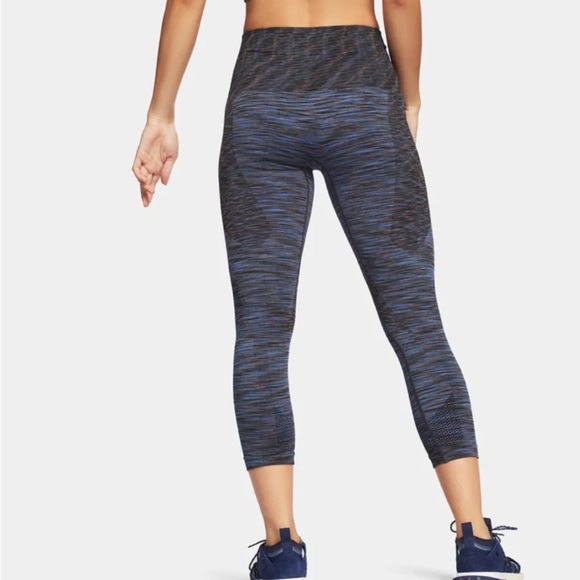 LNDR Super Sculpting Seamless Workout 6/8 Leggings in Blue Multi Sky Dye Sz M/L - Picture 3 of 13